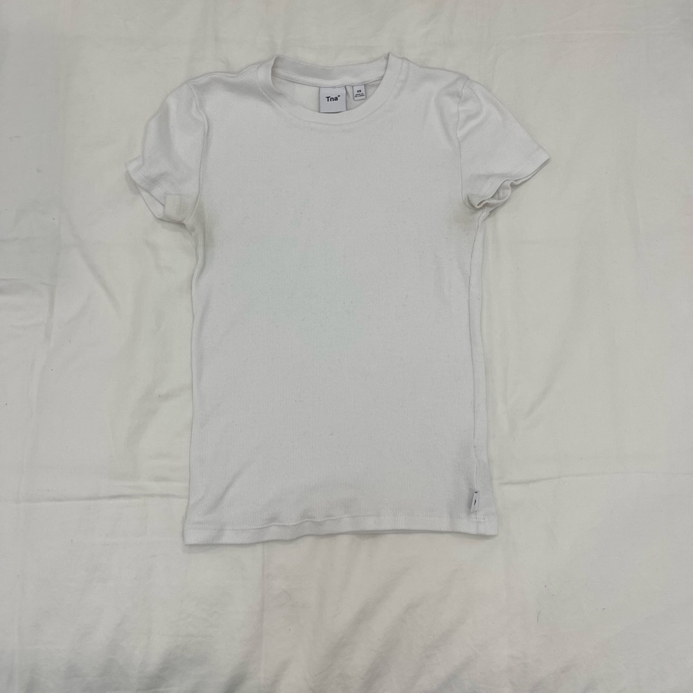 SOLD TNA White Short Sleeve Tee